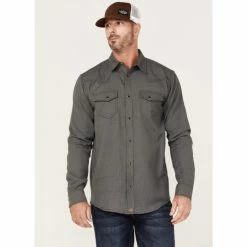 Best Pirce ๐ฏ Cody James Men's FR Vented Long Sleeve Button Down Work ๐ Shirt Grey โ๏ธ