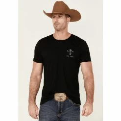 Best Pirce 👍 Cody James Men's Card Skull Graphic Short Sleeve T-Shirt Black 🔔