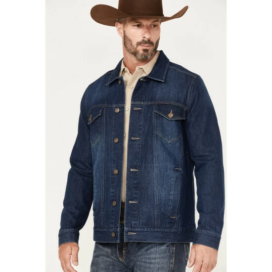 Best Sale 🌟 Cody James Men's Coasting Medium Wash Unlined Denim Jacket 🎉 - Image 2