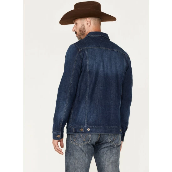 Best Sale 🌟 Cody James Men's Coasting Medium Wash Unlined Denim Jacket 🎉 - Image 4