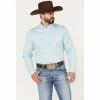 Best deal 😀 Cody James Men's Glacier Button Down Western 👚 Shirt Blue 🔔