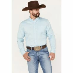 Best deal ๐ Cody James Men's Glacier Button Down Western ๐ Shirt Blue ๐