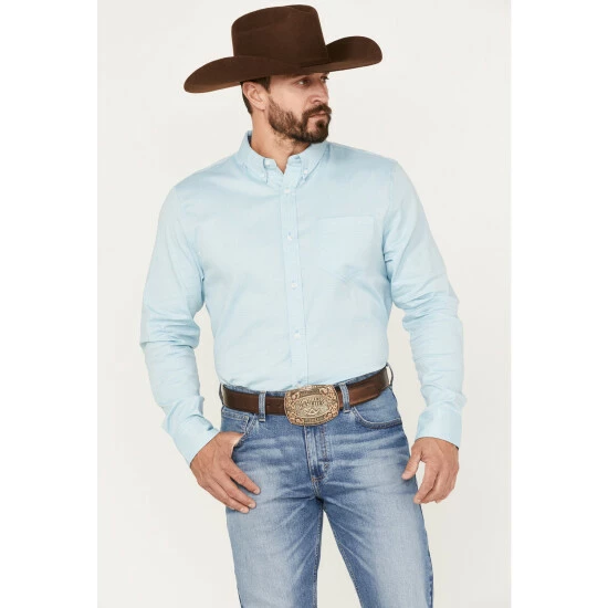 Best deal ๐ Cody James Men's Glacier Button Down Western ๐ Shirt Blue ๐