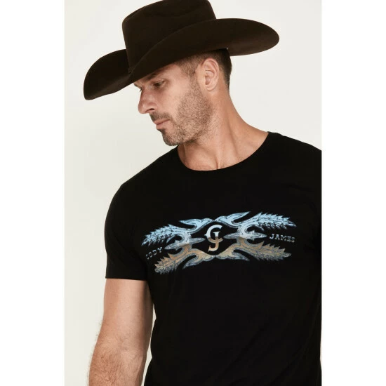 New ๐ Cody James Men's Boot Stitch Short Sleeve Graphic T-Shirt Black ๐ - Image 2