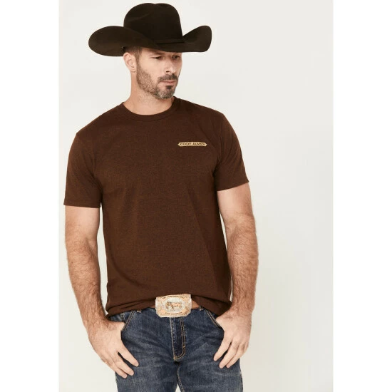 Promo 🔔 Cody James Men's 2 Pair Short Sleeve Graphic T-Shirt Brown 🔥
