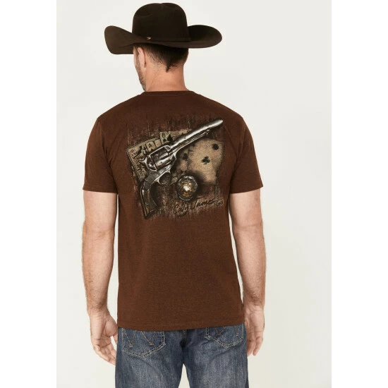 Promo 🔔 Cody James Men's 2 Pair Short Sleeve Graphic T-Shirt Brown 🔥 - Image 3