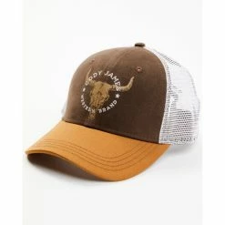 Budget 🎉 Cody James Men's Steerhorn Mesh-Back ⚾ Baseball Cap Brown 👏