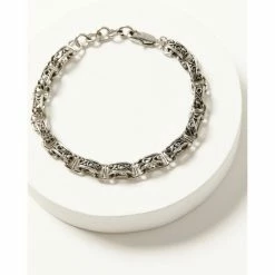 New 😀 Cody James Scroll Link Chain Bracelet For None Silver ❤️