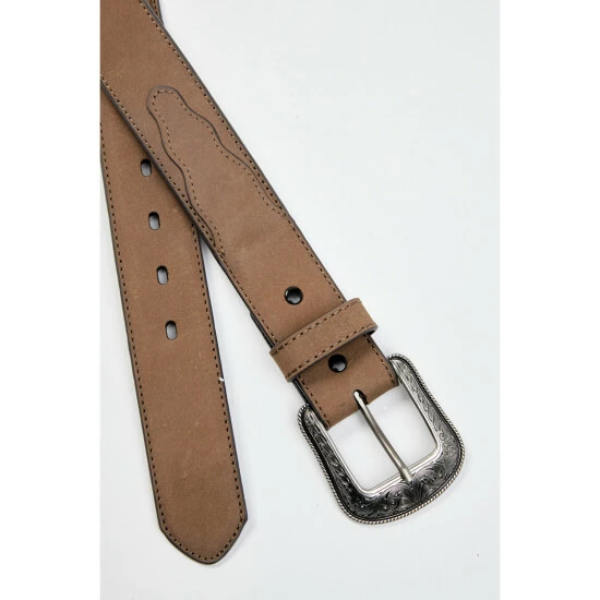 Top 10 ✔️ Cody James Men's Brown Casual Billet Leather Belt 😀 - Image 2