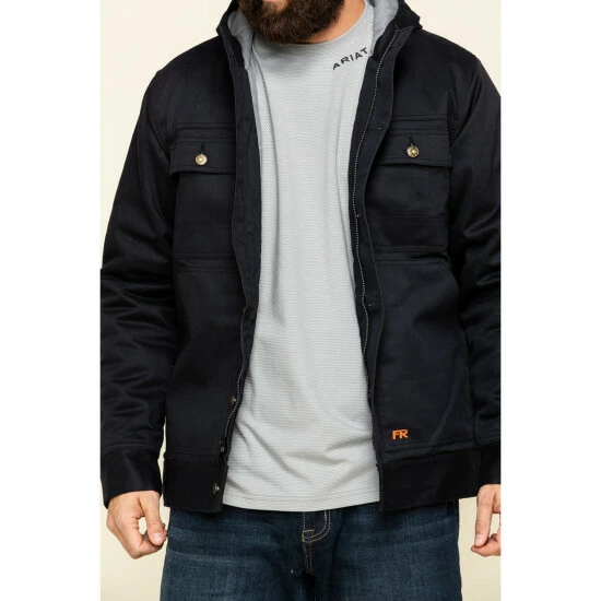 Discount ๐ Cody James Men's FR Hooded Duck Work Jacket Black ๐ฅฐ - Image 4