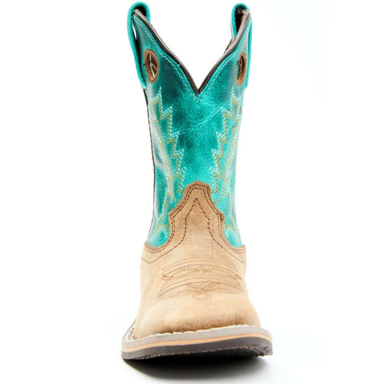 Best reviews of ๐คฉ Cody James Boys' Jesse Western ๐ฅพ Boots - Wide Square Toe Turquoise ๐ - Image 3