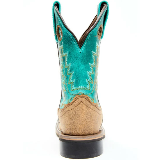 Best reviews of ๐คฉ Cody James Boys' Jesse Western ๐ฅพ Boots - Wide Square Toe Turquoise ๐ - Image 5