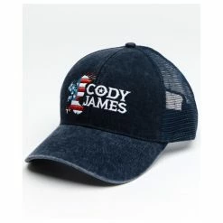 Promo 😍 Cody James Men's Patriotic Eagle Mesh Cap Blue ✨