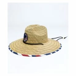 Best deal 👏 Cody James Men's USA Strong Lifeguard Straw Sun Hat Red/white/blue ⌛
