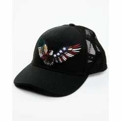 Buy 🛒 Cody James Men's Mexico & American Eagle Embroidered Mesh-Back Ball Cap - Black ✨