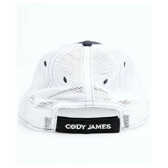 Flash Sale ๐ฅฐ Cody James Men's Scratched Mexico Flag Graphic Mesh-Back Ball Cap - Black ๐ - Image 3