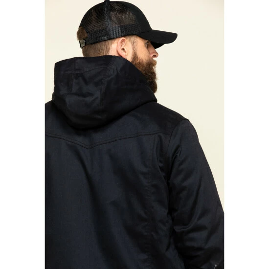 Discount ๐ Cody James Men's FR Hooded Duck Work Jacket Black ๐ฅฐ - Image 5