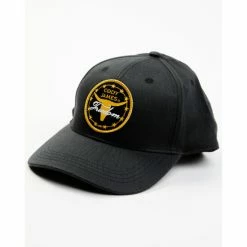 Top 10 🔔 Cody James Men's Black Steerhorn Freedom Circle Patch Ball Cap 💯