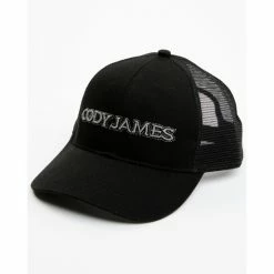 Flash Sale ๐คฉ Cody James Men's Embroidered Logo Mesh Back Ball Cap Black โ