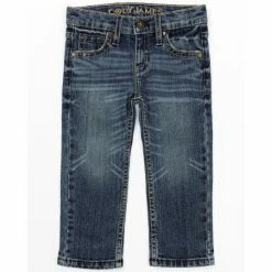 Best deal 🛒 Cody James Toddler-Boys' Roan Wash Slim Straight Leg 👖 Jeans Medium Wash ⌛