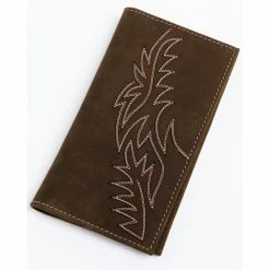 Best deal ๐งจ Cody James Men's Brown Inlay Checkbook Wallet ๐
