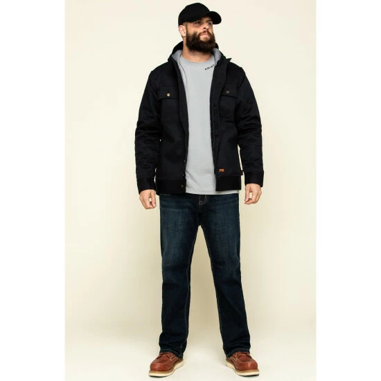Discount ๐ Cody James Men's FR Hooded Duck Work Jacket Black ๐ฅฐ - Image 6