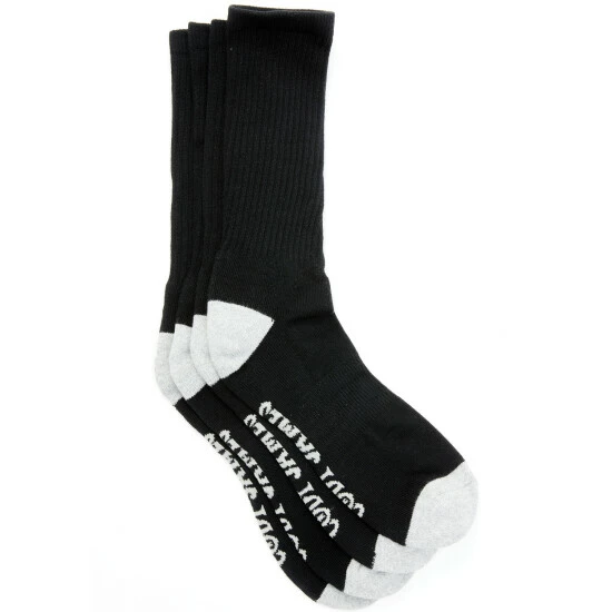 Promo ๐ Cody James Men's Black Crew ๐งฆ Socks With Moisture Management - 2 Pack ๐ฏ