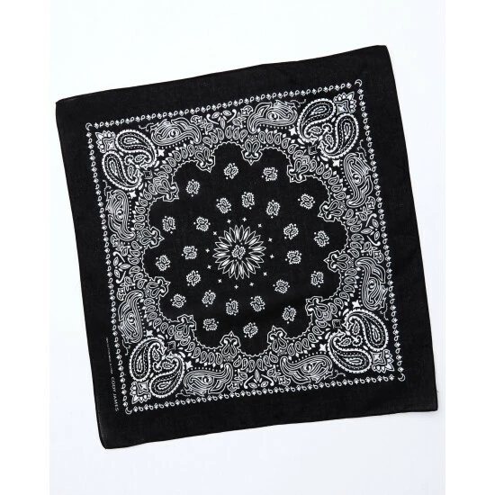 Cheap 👏 Cody James Men's Black Bandana Facemasks - 12 Pack ⭐ - Image 3