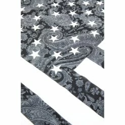 Buy 🤩 Cody James Men's Paisley Americana Flag Print Bandana Black 🤩