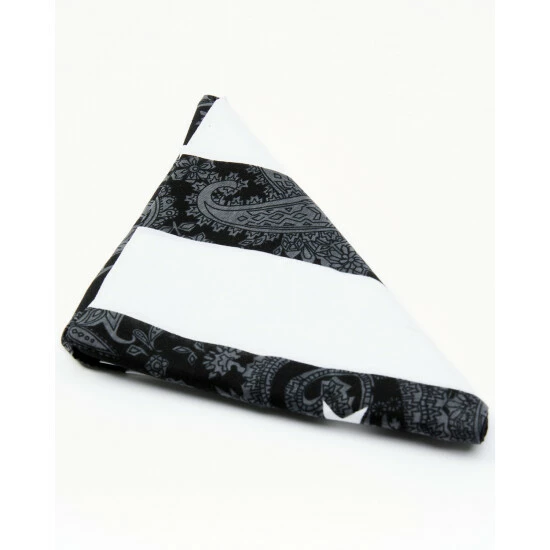 Buy 🤩 Cody James Men's Paisley Americana Flag Print Bandana Black 🤩 - Image 2