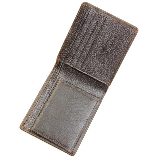 Best Pirce โญ Cody James Men's Brown Don't Tread On Me Bifold Wallet Dark Brown ๐ - Image 2