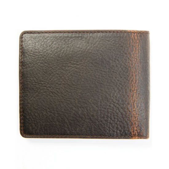 Best Pirce โญ Cody James Men's Brown Don't Tread On Me Bifold Wallet Dark Brown ๐ - Image 3