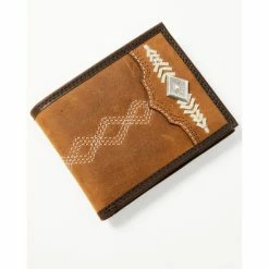 Best Sale ๐ฅฐ Cody James Men's Southwestern Rodeo Bifold Wallet Brown ๐