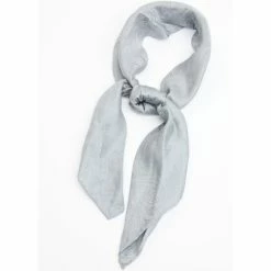 Brand new 🔔 Cody James Men's Grey Silk Jacquard Wild Rag Scarf 🎁