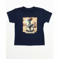Hot Sale ๐งจ Cody James Toddler-Boys' Cactus Guitar Graphic T-Shirt Navy ๐คฉ