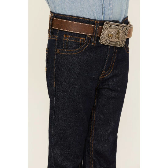 Hot Sale ๐ Cody James Boys' Dark Wash Slim Straight Stretch ๐ Jeans ๐งจ - Image 2