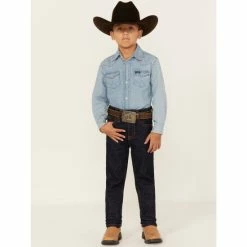 Budget 🤩 Cody James Youth-Boys' Dark Wash Slim Straight Stretch 👖 Jeans For Youth Boy 🧨