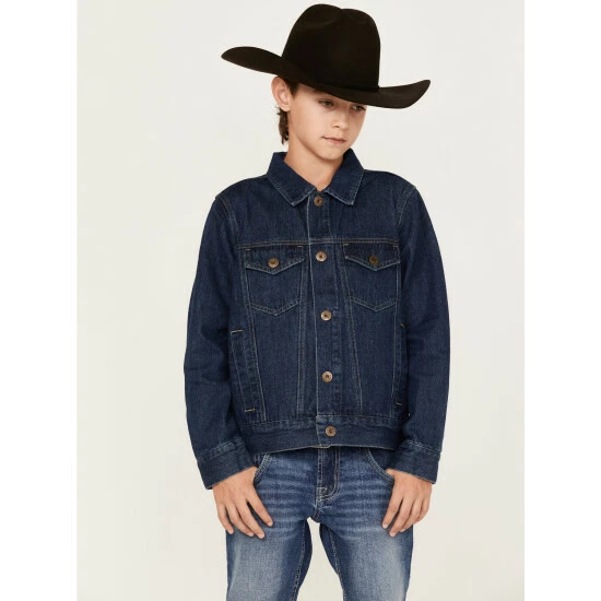 Buy ✨ Cody James Boys' Coasting Medium Wash Unlined Denim Jacket 💯