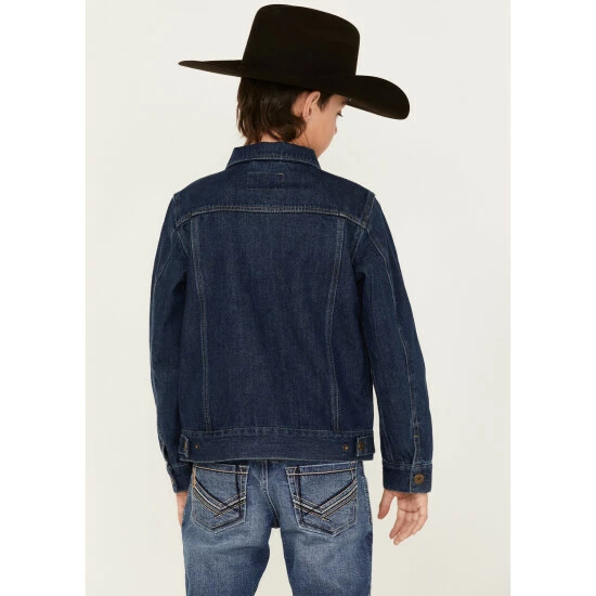 Buy ✨ Cody James Boys' Coasting Medium Wash Unlined Denim Jacket 💯 - Image 4