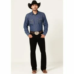 Buy 🔔 Cody James Men's Night Rider Black Wash Stretch Slim Bootcut 👖 Jeans 🤩