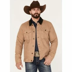 Wholesale 💯 Cody James Men's Ozark Washed Rancher Jacket Tan 👍