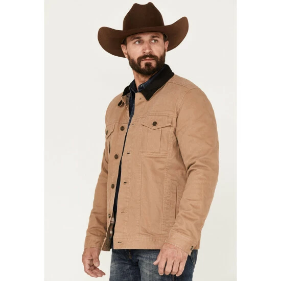 Wholesale 💯 Cody James Men's Ozark Washed Rancher Jacket Tan 👍 - Image 2