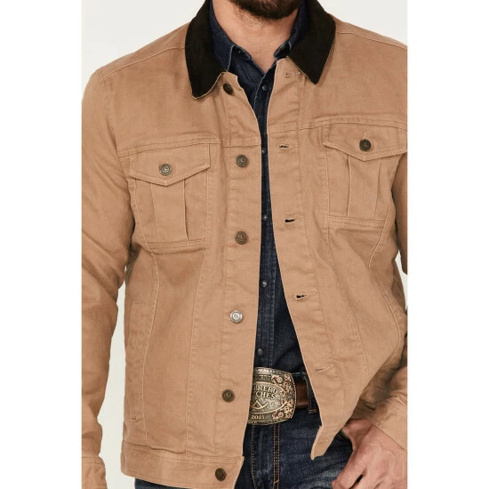 Wholesale 💯 Cody James Men's Ozark Washed Rancher Jacket Tan 👍 - Image 3