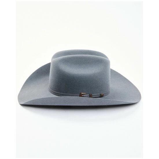 Flash Sale ๐ Cody James Men's 5X Self Band Cattleman Fur Blend Western Hat - Granite Stone ๐ - Image 3