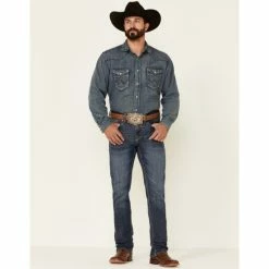 Best Sale ๐คฉ Cody James Men's Dark Wash Courtright Stretch Slim Straight ๐ Jeans Blue ๐