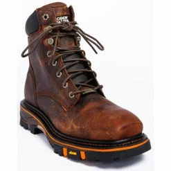 Flash Sale 🔥 Cody James Men's 8" Decimator Work 🥾 Boots - Nano Composite Toe Brown 🤩