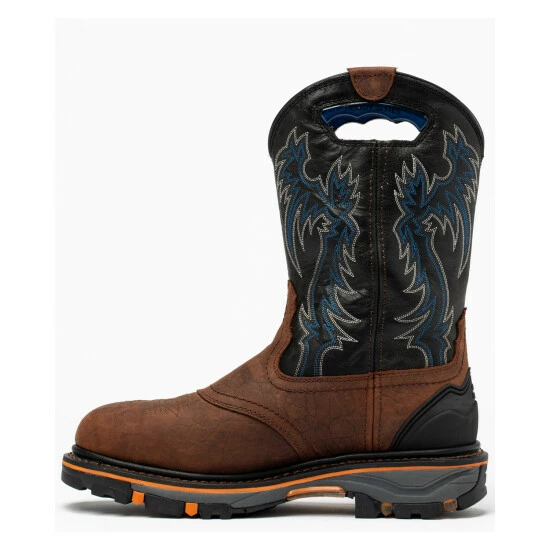 Best reviews of 💯 Cody James Men's 11" Decimator Waterproof Western Work 🥾 Boots - Nano Composite Toe Brown ❤️ - Image 3