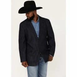 Discount 😍 Cody James Men's Kentucky Denim Blazer Indigo ⭐