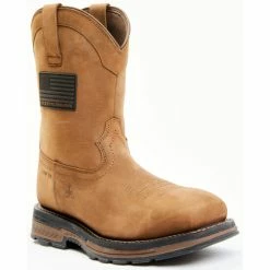 Budget 😍 Cody James Men's 10" Disruptor Western Work 🥾 Boots - Nano Composite Toe Brown 🌟