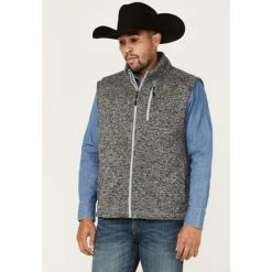 Top 10 ✔️ Cody James Men's Range Zip-Front Sweater Knit Vest Charcoal ⌛